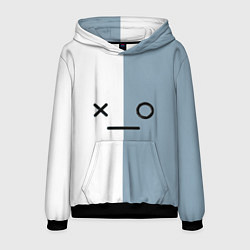 Толстовка-худи мужская Van BT21, цвет: 3D-черный