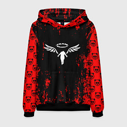 Толстовка-худи мужская Токийские мстители аниме, цвет: 3D-черный