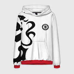 Толстовка-худи мужская Chelsea sport fc, цвет: 3D-красный