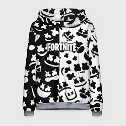 Толстовка-худи мужская Fortnite patten Marshmello, цвет: 3D-меланж