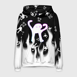 Толстовка-худи мужская Ъуъ съука winter, цвет: 3D-белый