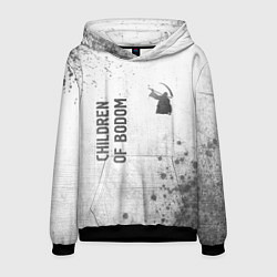 Толстовка-худи мужская Children of Bodom - white gradient вертикально, цвет: 3D-черный
