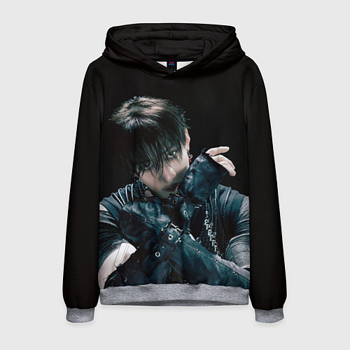 Мужская толстовка Stray Kids Bang Chan Giant concept / 3D-Меланж – фото 1