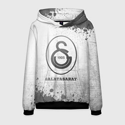 Толстовка-худи мужская Galatasaray - white gradient, цвет: 3D-черный