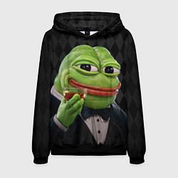 Толстовка-худи мужская Pepe - its my dudes, цвет: 3D-черный