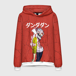 Толстовка-худи мужская Dandadan: Ken Takakura, цвет: 3D-белый