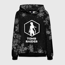 Толстовка-худи мужская Снежный Tomb Raider, цвет: 3D-черный