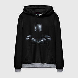 Толстовка-худи мужская Batman in the dark, цвет: 3D-меланж