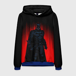 Толстовка-худи мужская Batman - Robert Pattinson, цвет: 3D-синий