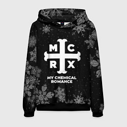 Толстовка-худи мужская Снежный My Chemical Romance, цвет: 3D-черный