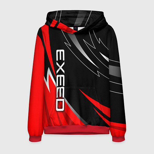 Мужская толстовка Exeed - red uniform / 3D-Красный – фото 1