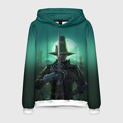 Толстовка-худи мужская Victor Saltzpyre - Warhammer, цвет: 3D-белый