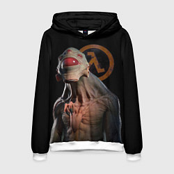 Толстовка-худи мужская Half life - vortigaunt, цвет: 3D-белый