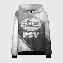 Толстовка-худи мужская PSV - grey gradient, цвет: 3D-черный