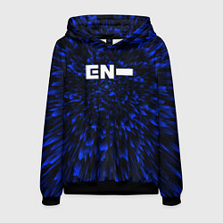 Толстовка-худи мужская Enhypen blue energy, цвет: 3D-черный