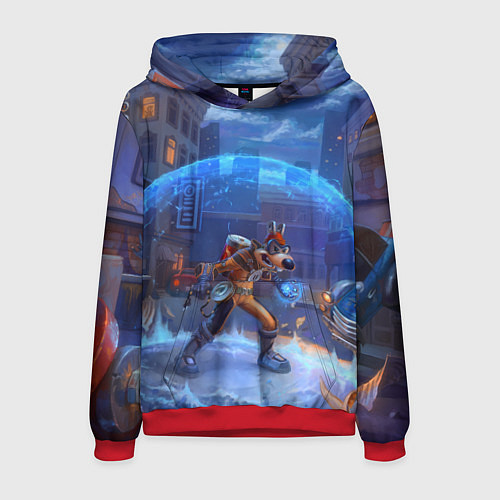 Мужская толстовка Мегавольт / 3D-Красный – фото 1