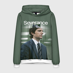 Толстовка-худи мужская Mark Severance, цвет: 3D-белый