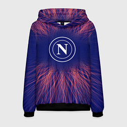 Толстовка-худи мужская Napoli red energy, цвет: 3D-черный