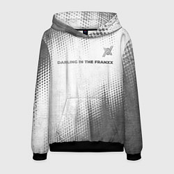 Толстовка-худи мужская Darling in the FranXX - white gradient посередине, цвет: 3D-черный