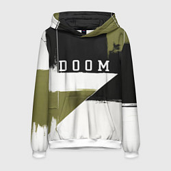 Толстовка-худи мужская Doom The Dark Ages, цвет: 3D-белый