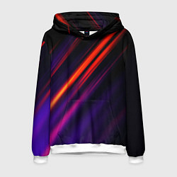 Толстовка-худи мужская Multicolored, цвет: 3D-белый