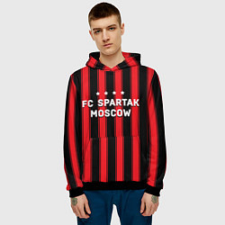 Толстовка-худи мужская FC Spartak Moscow 1922, цвет: 3D-черный — фото 2
