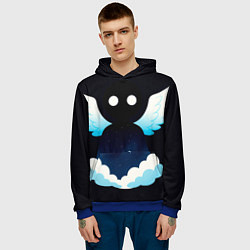 Толстовка-худи мужская Воплощение космоса, цвет: 3D-синий — фото 2