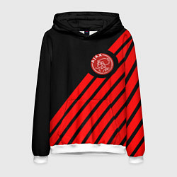 Толстовка-худи мужская Ajax геометрия, цвет: 3D-белый