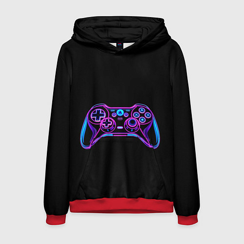 Мужская толстовка Gamepad / 3D-Красный – фото 1