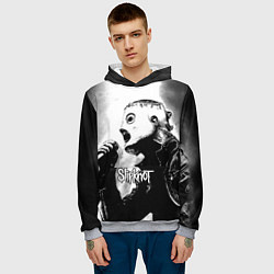 Толстовка-худи мужская Slipknot, цвет: 3D-меланж — фото 2