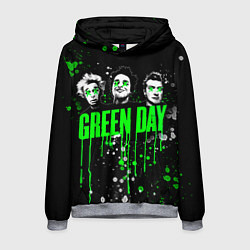 Толстовка-худи мужская Green Day: Acid Colour, цвет: 3D-меланж