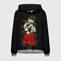Толстовка-худи мужская Bring Me The Horizon, цвет: 3D-меланж
