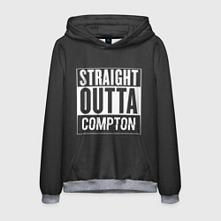 Толстовка-худи мужская Straight Outta Compton, цвет: 3D-меланж