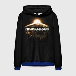 Толстовка-худи мужская Nickelback: No fixed address, цвет: 3D-синий