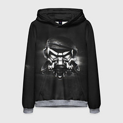 Толстовка-худи мужская Pirate Station: Dark Side, цвет: 3D-меланж