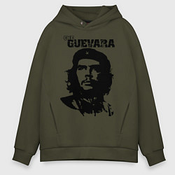 Толстовка оверсайз мужская Che Guevara, цвет: хаки