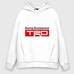 Толстовка оверсайз мужская TRD, цвет: белый