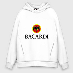 Толстовка оверсайз мужская Bacardi, цвет: белый