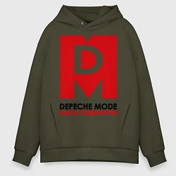 Толстовка оверсайз мужская Depeche Mode: Black Celebration, цвет: хаки