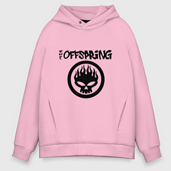 Толстовка оверсайз мужская The Offspring, цвет: светло-розовый
