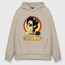 Толстовка оверсайз мужская The Offspring Boy, цвет: миндальный