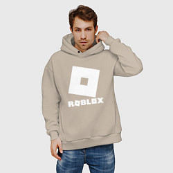 Толстовка оверсайз мужская ROBLOX, цвет: миндальный — фото 2