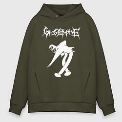 Толстовка оверсайз мужская Ghostemane, цвет: хаки