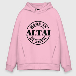Толстовка оверсайз мужская Made in Altai, цвет: светло-розовый