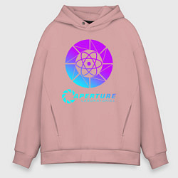 Толстовка оверсайз мужская PORTAL, цвет: пыльно-розовый