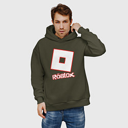 Толстовка оверсайз мужская ROBLOX, цвет: хаки — фото 2