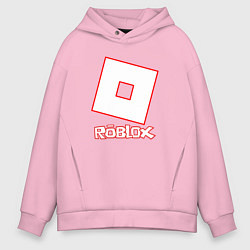 Толстовка оверсайз мужская ROBLOX, цвет: светло-розовый