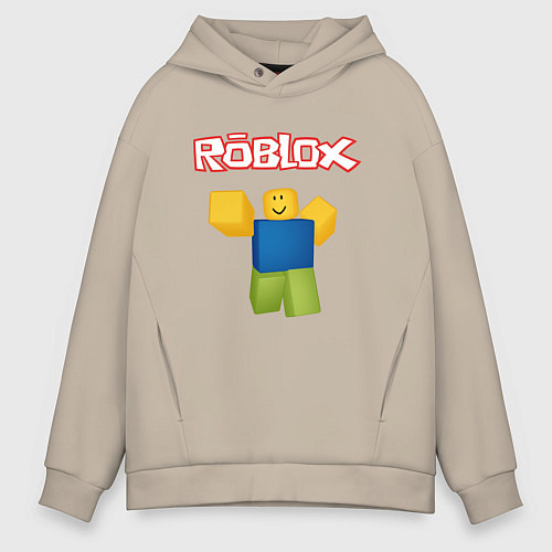 Мужское худи оверсайз ROBLOX / Миндальный – фото 1