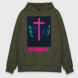 Толстовка оверсайз мужская STARBOY, цвет: хаки