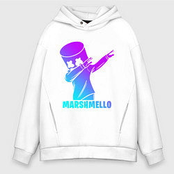 Толстовка оверсайз мужская MARSHMELLO, цвет: белый